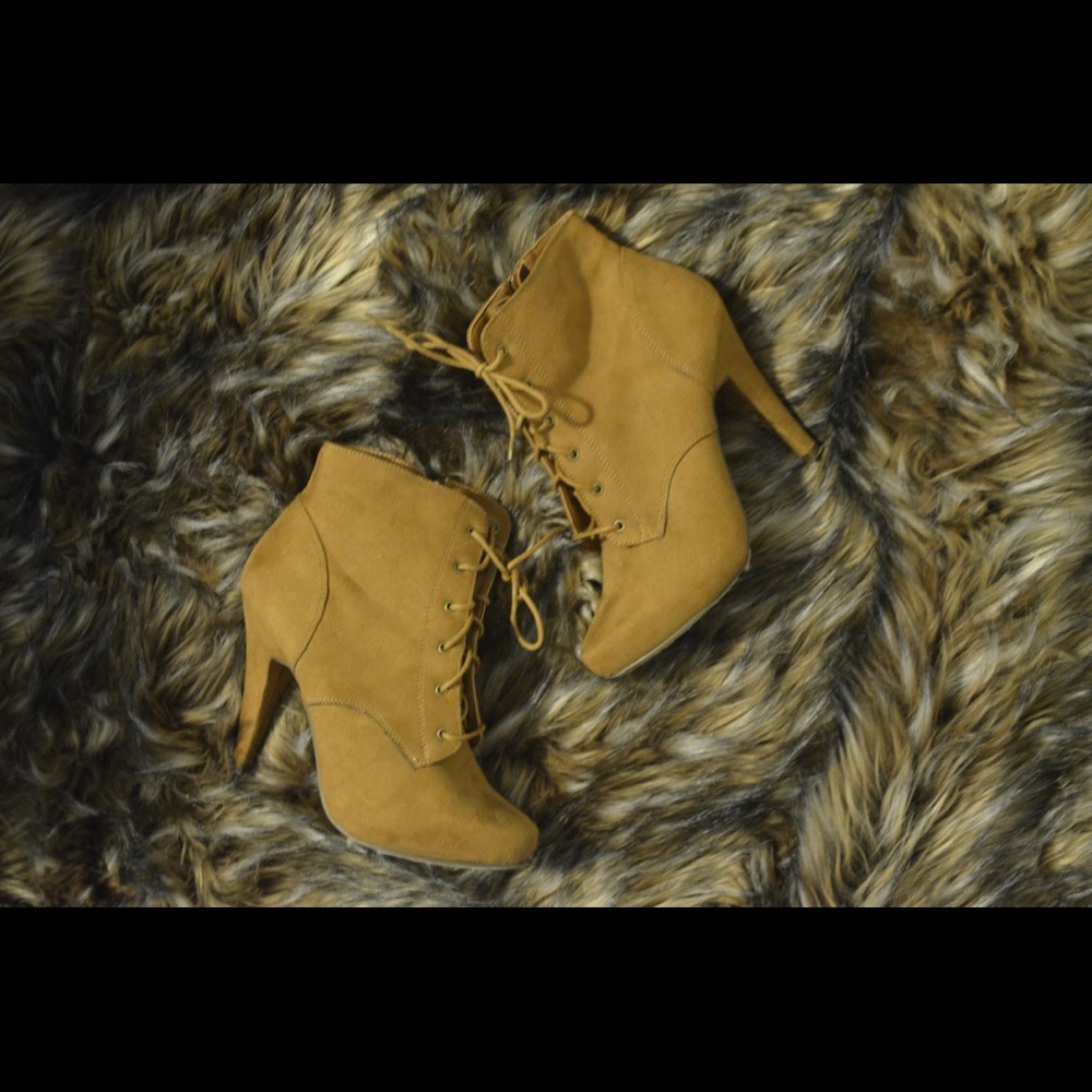 suede booties